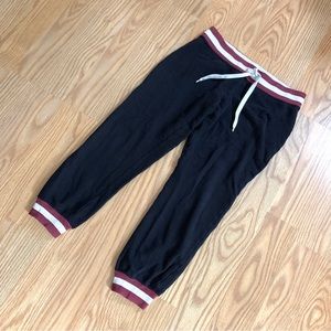 FLIRTITUDE Varsity Stripe Sweatpants